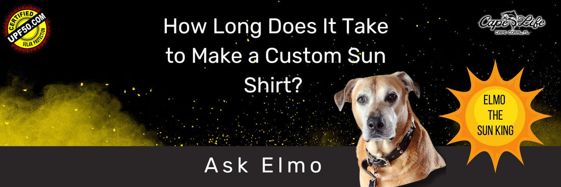 How Long Does It Take to Make a Custom Sun Shirt? - Ask Elmo