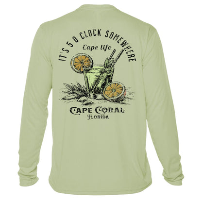 It's 5 O'Clock Somewhere Sun Shirt - UPF50 Sun Protection Dryfit Shirt