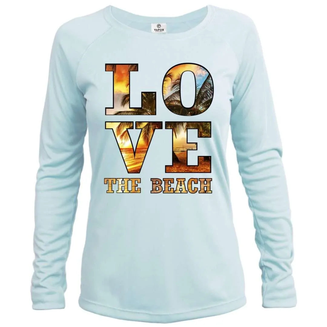 Love the Beach Sun Shirt - Women - No Location or Custom Location