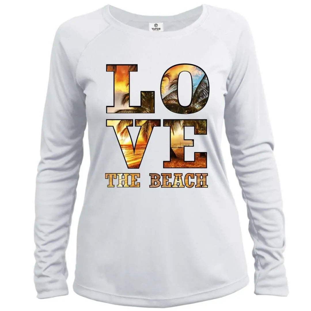 Love the Beach Sun Shirt - Women - No Location or Custom Location