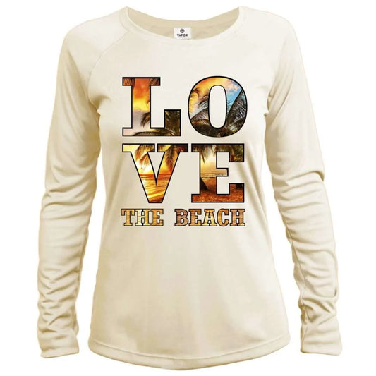 Love the Beach Sun Shirt - Women - No Location or Custom Location