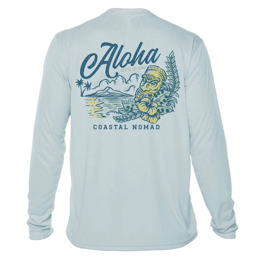 Aloha Sun Shirt - Men UPF50 Sun Protection Graphic Tee