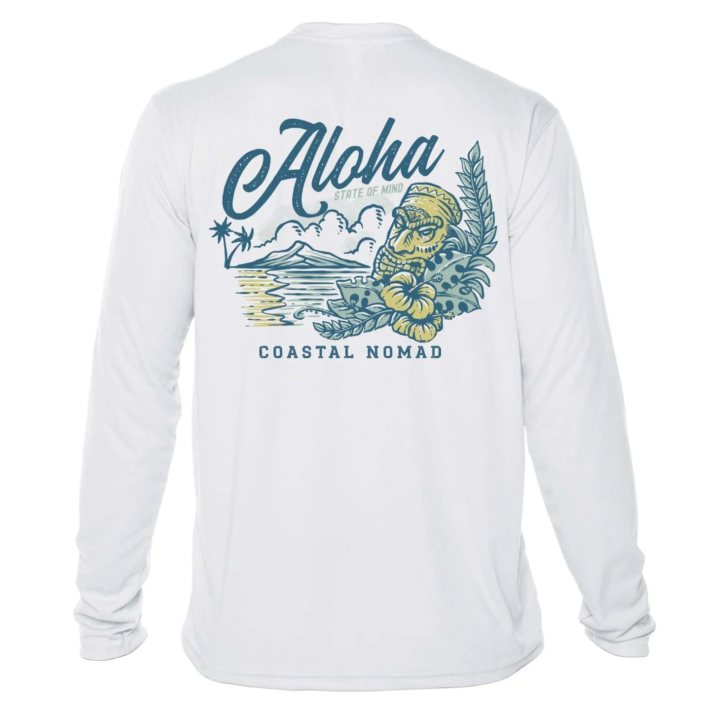 Aloha Sun Shirt - Men UPF50 Sun Protection Graphic Tee