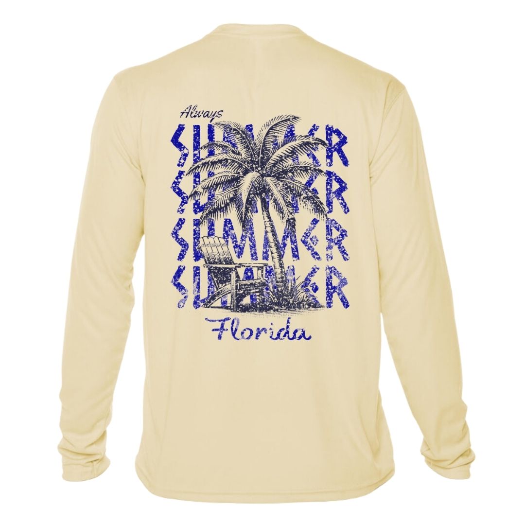 Always Summer Sun Shirt - Florida or Custom Location