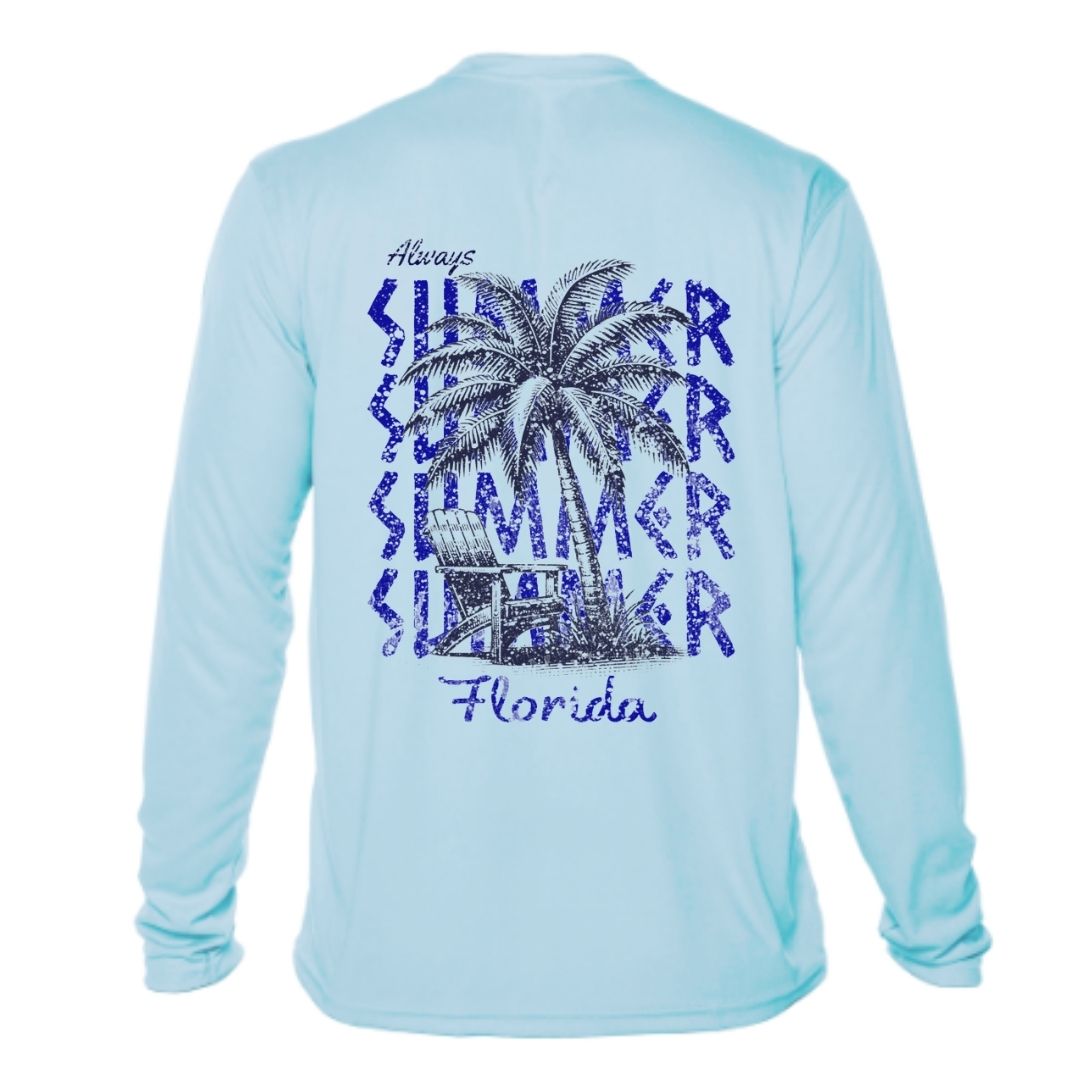 Always Summer Sun Shirt - Florida or Custom Location