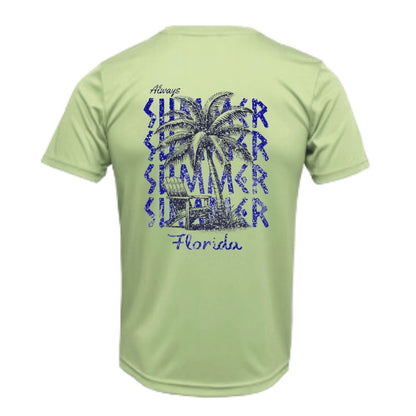 Always Summer Sun Shirt - Florida or Custom Location