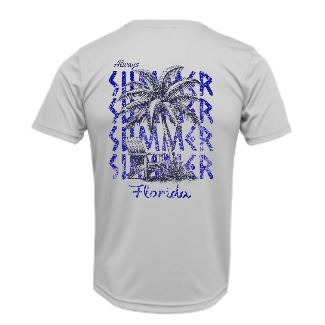 Always Summer Sun Shirt - Florida or Custom Location