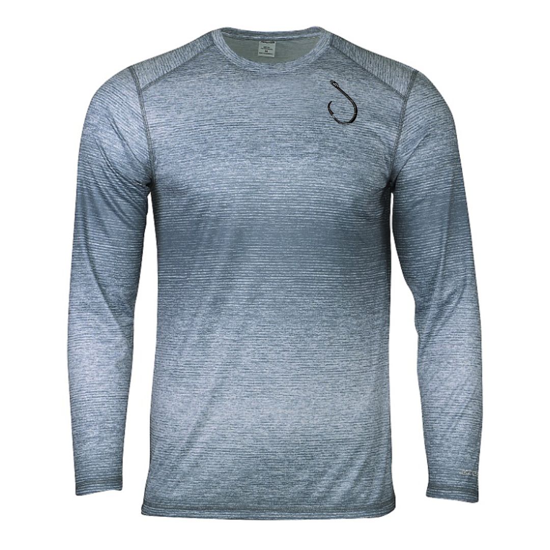 Grey Ombre Cape Life Logo Sun Shirt - Dryfit UPF50 Sun Protection Tee