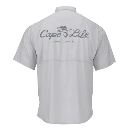 Cape Life Button Down Sun Shirt - Men's Printed UV Fishing Shirt