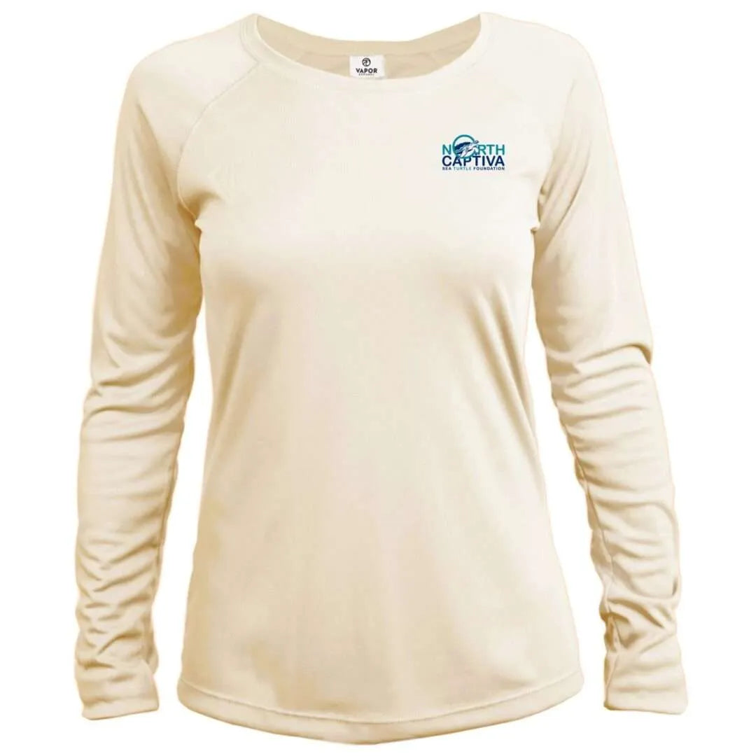 North Captiva Sea Turtle Foundation Sun Shirt - Women Scoop Neck UPF50