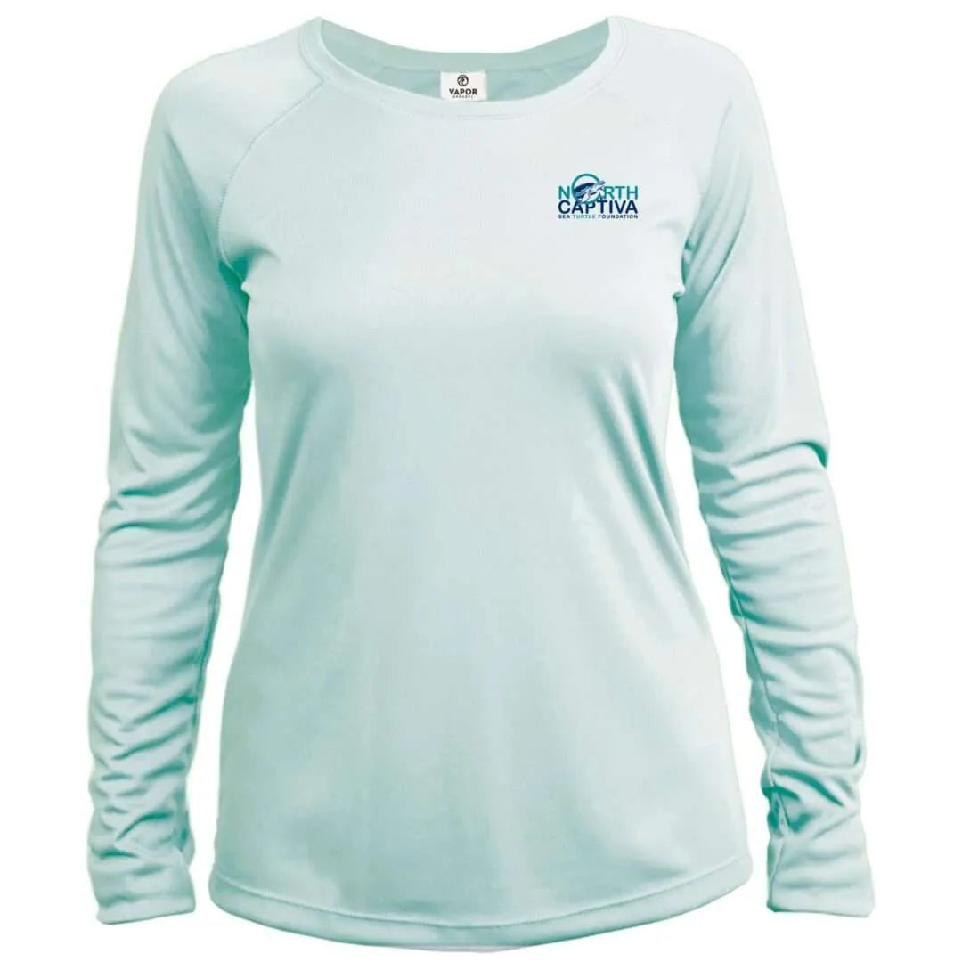 North Captiva Sea Turtle Foundation Sun Shirt - Women Scoop Neck UPF50