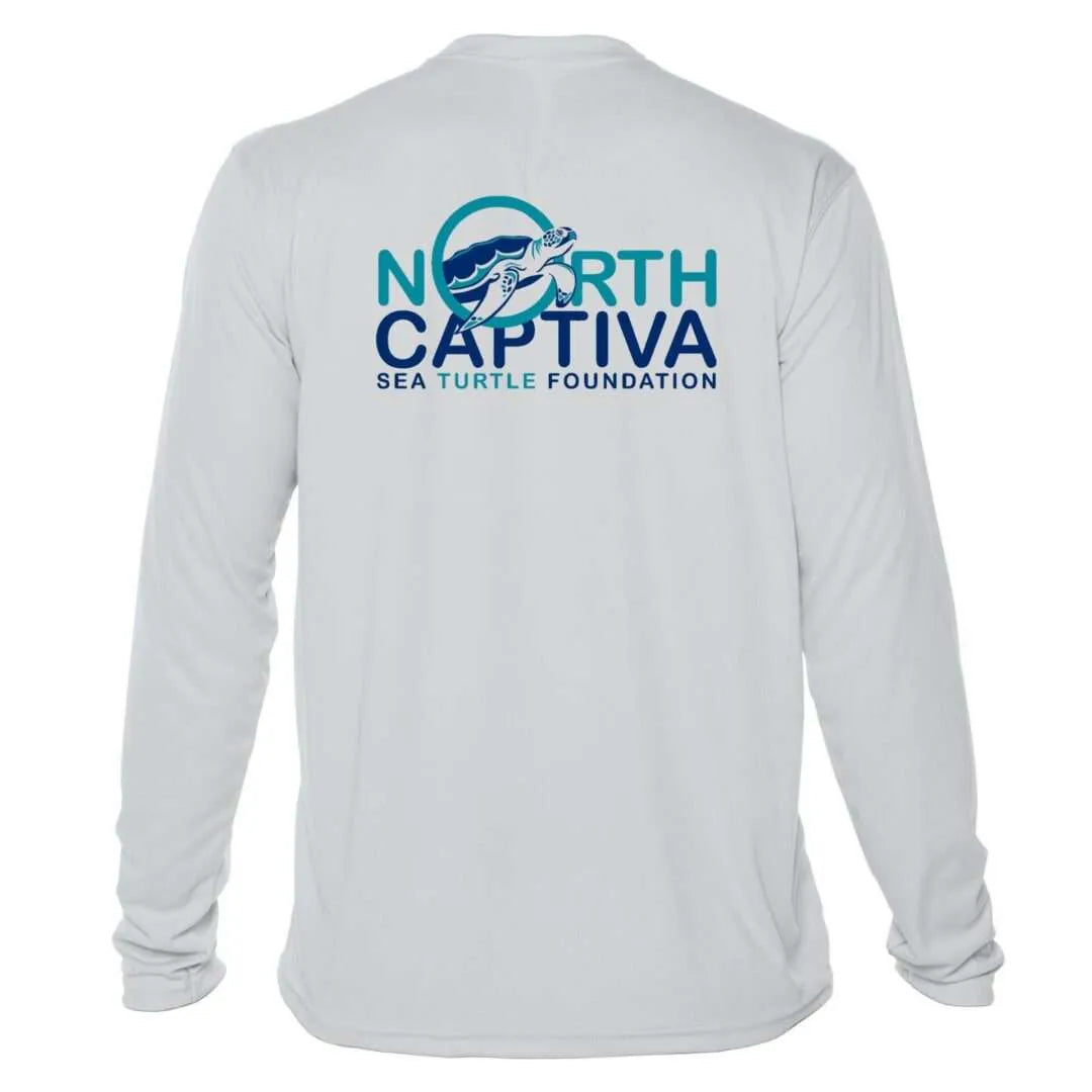 North Captiva Sea Turtle Foundation Sun Shirt - Men UPF50 Dryfit Shirt