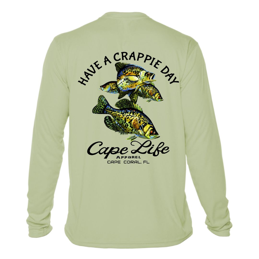 Crappie Day Sun Shirt - UPF50 Fishing Shirt