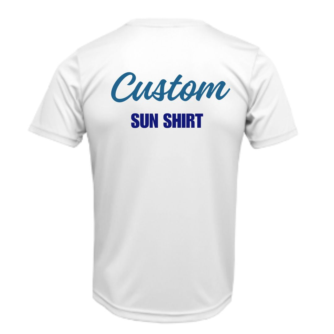 Custom Sun Shirt - Adult Short-Sleeve UPF50 Shirt with Custom Printing