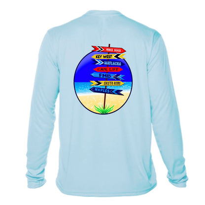 Direction Signs Sun Shirt - UPF50 Sun Protection Dryfit Shirt