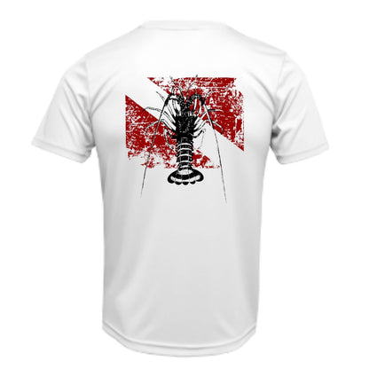 Dive Lobster Sun Shirt - UPF50 Sun Protection Dryfit Graphic Tee