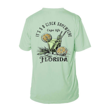 It's 5 O'Clock Somewhere Sun Shirt - Florida or Custom Location