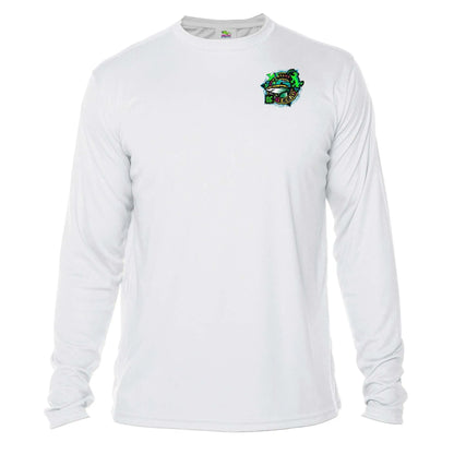 Gecko Adventure Shark Sun Shirt - UPF50 Gecko Hawaii Graphic Tee