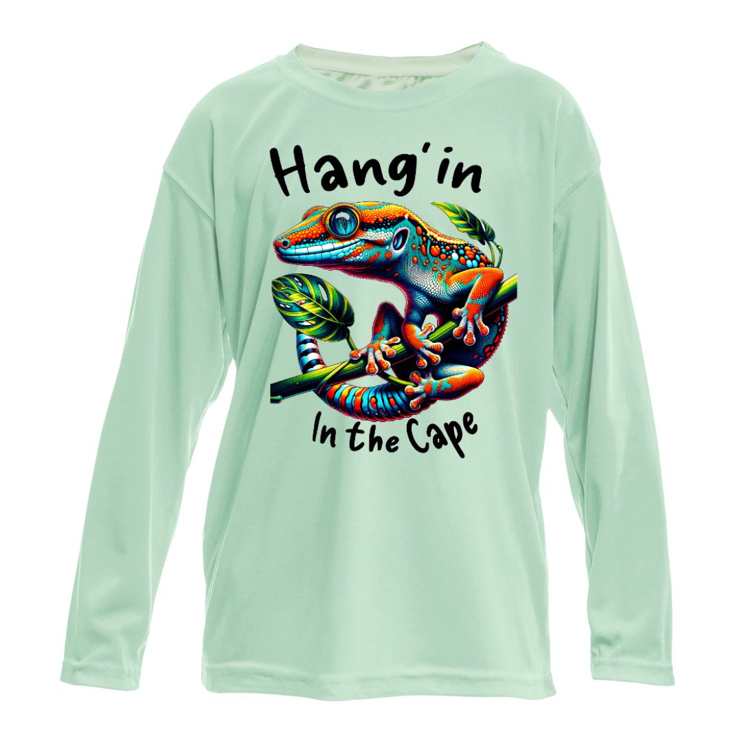 Kids Hang In the Cape Gecko Sun Shirt - UPF50 Beach Shirt