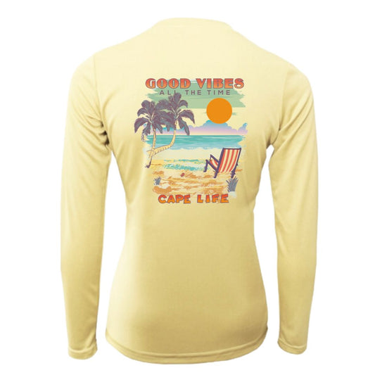 All the Time Good Vibes Sun Shirt - Women's UPF50 Sun Protection Shirt