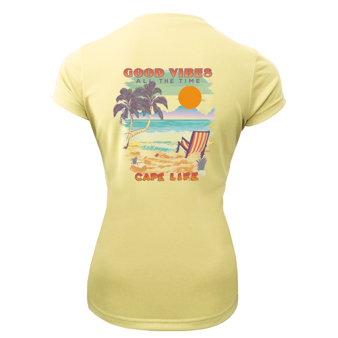 All the Time Good Vibes Sun Shirt - Women's UPF50 Sun Protection Shirt