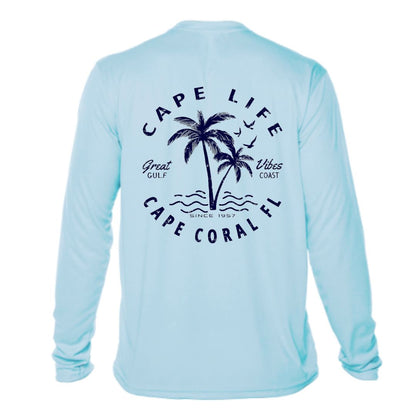 Great Vibes Sun Shirt - UPF50 Sun Protection Men's Beach Shirt