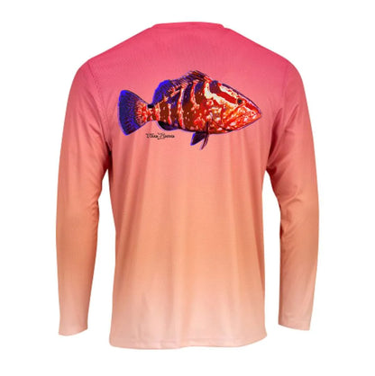 Grouper Sun Shirt UPF50 - No Location or Custom Location