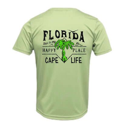 Happy Place Sun Shirt - UPF50 Sun Protection Graphic Tee