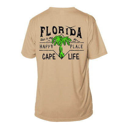 Happy Place Sun Shirt - UPF50 Sun Protection Graphic Tee