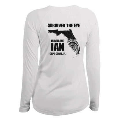 I Survived the Eye: Hurricane Ian Sun Shirt - Women's UPF50