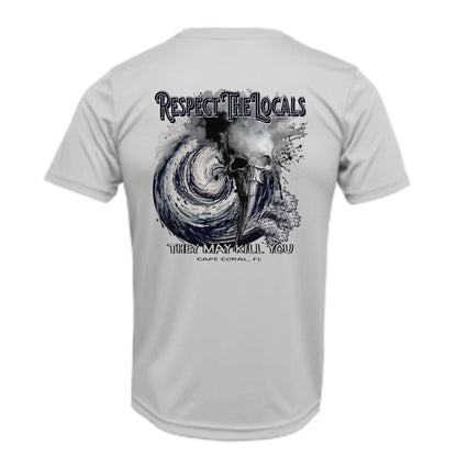 Hurricane Tornado Respect the Locals Sun Shirt - UPF50 Graphic Tee