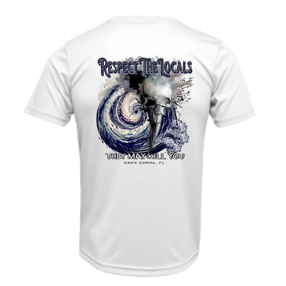 Hurricane Tornado Respect the Locals Sun Shirt - UPF50 Graphic Tee