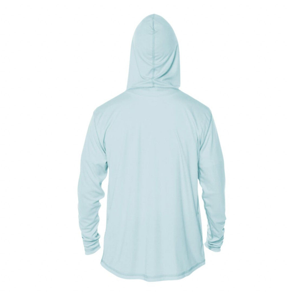 Blank UV Hoodie - Kids Long-Sleeve UPF50 Hooded Sun Shirt