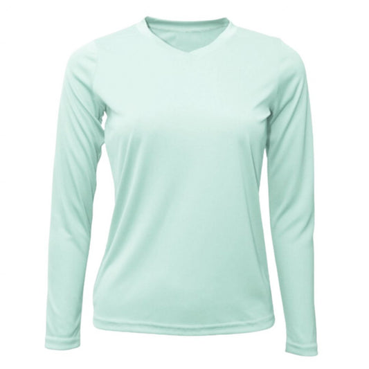 Blank Sun Shirt - Women V-Neck Long-Sleeve UPF50 Shirt