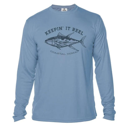 Keeping It Reel Fish Sun Shirt - Men UPF50 Graphic Tee