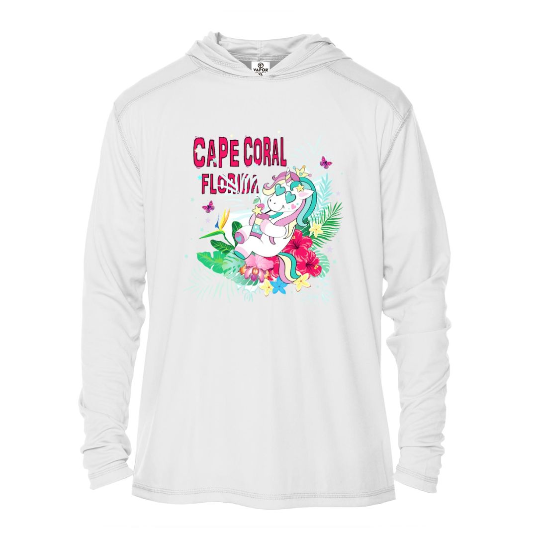 Kids unicorn UV hoodie