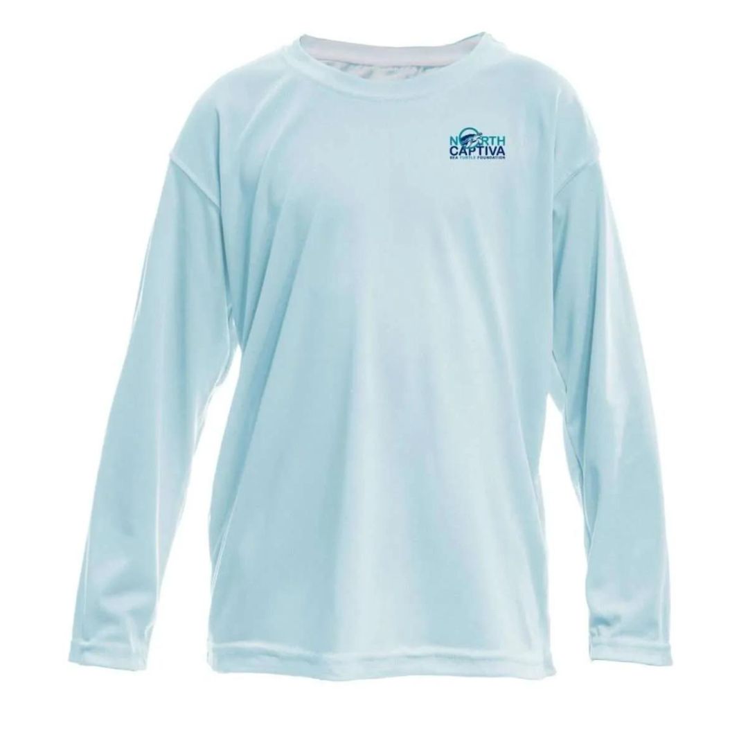 Kids North Captiva Sea Turtle Foundation Sun Shirt - UPF50 Youth Shirt