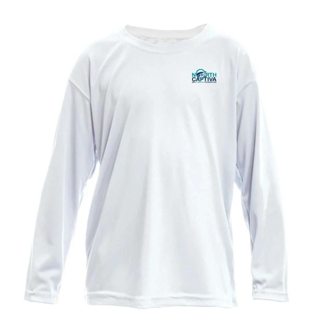 Kids North Captiva Sea Turtle Foundation Sun Shirt - UPF50 Youth Shirt