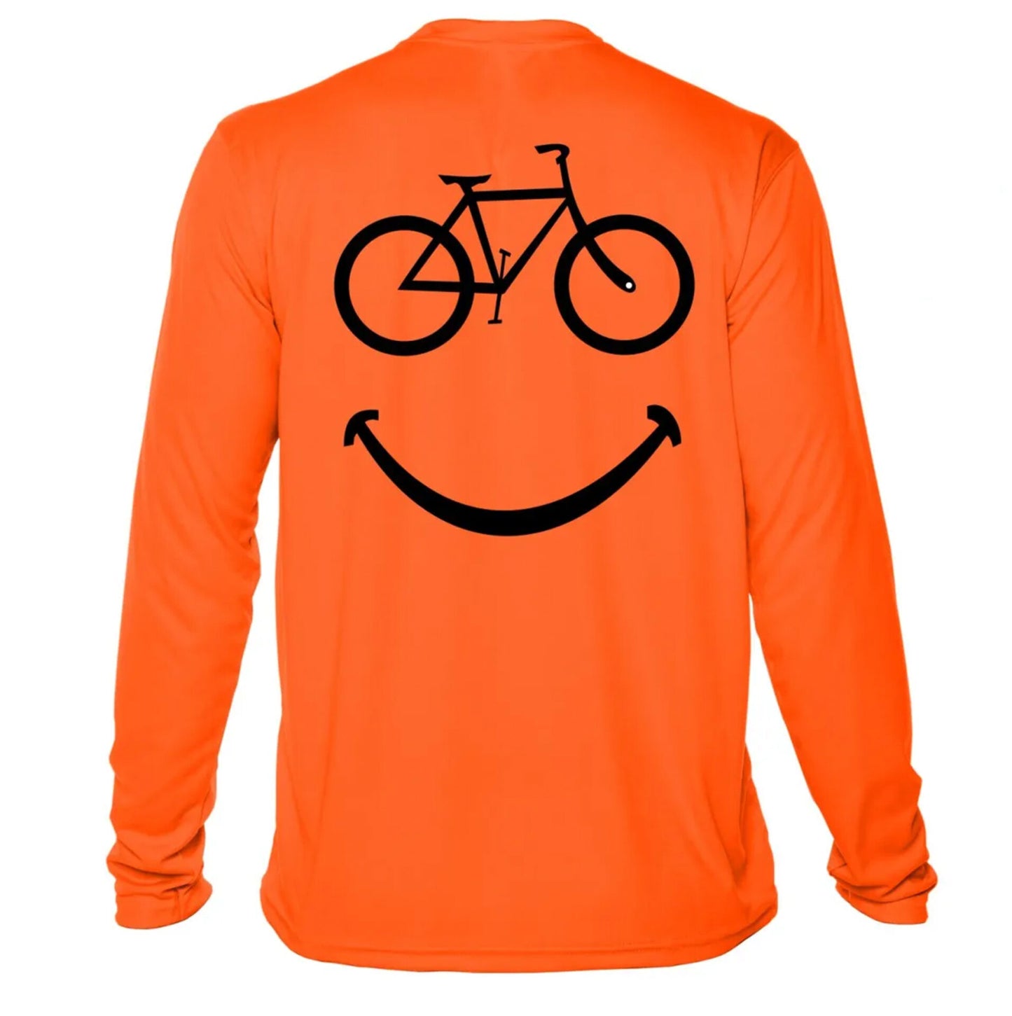 Smiley Bike Sun Shirt - UPF50 Sun Protection Bicycle Shirt