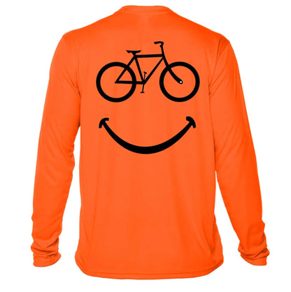 Smiley Bike Sun Shirt - UPF50 Sun Protection Bicycle Shirt