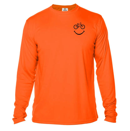 Smiley Bike Sun Shirt - UPF50 Sun Protection Bicycle Shirt