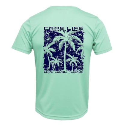 Palm Trees Sun Shirt - UPF50 Sun Protection Graphic Tee