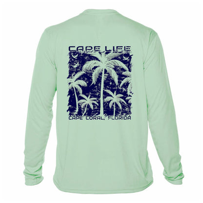 Palm Trees Sun Shirt - UPF50 Sun Protection Graphic Tee