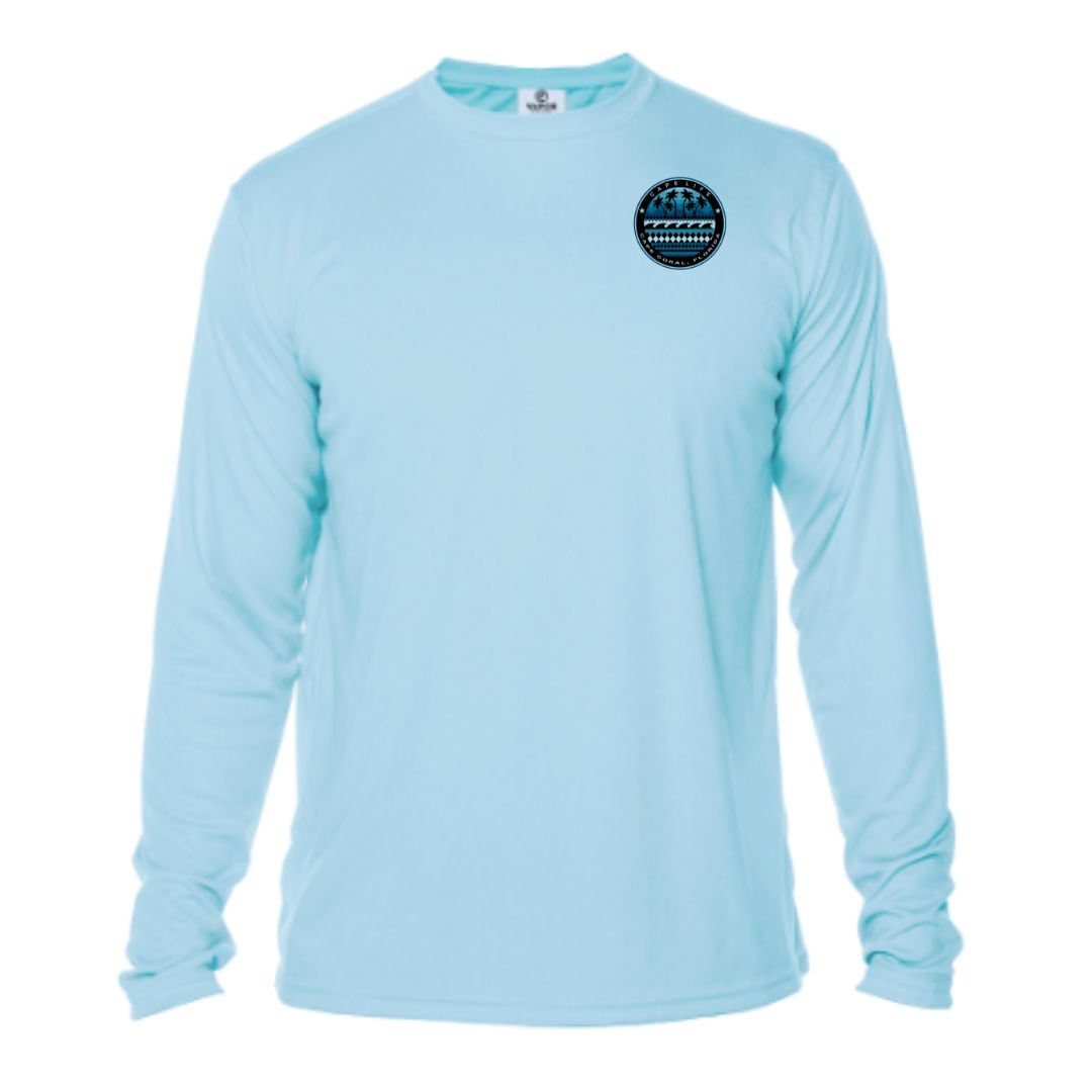 Palm Waves Circle Sun Shirt - UPF50 Sun Protection Dryfit Shirt