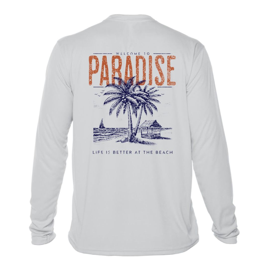 Paradise Better at the Beach Sun Shirt - No Location or Custom Location