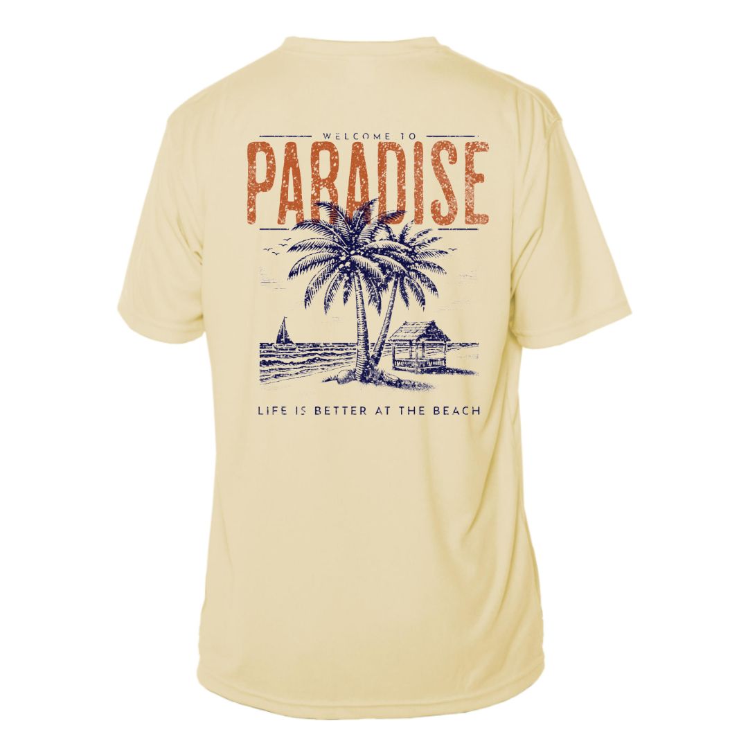 Paradise Better at the Beach Sun Shirt - No Location or Custom Location