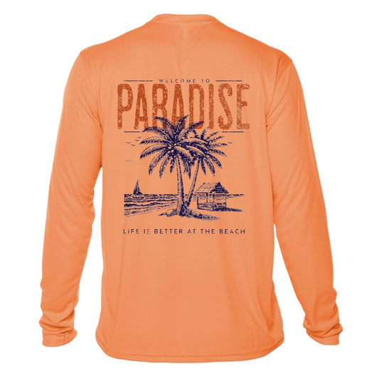 Paradise Better at the Beach Sun Shirt - No Location or Custom Location