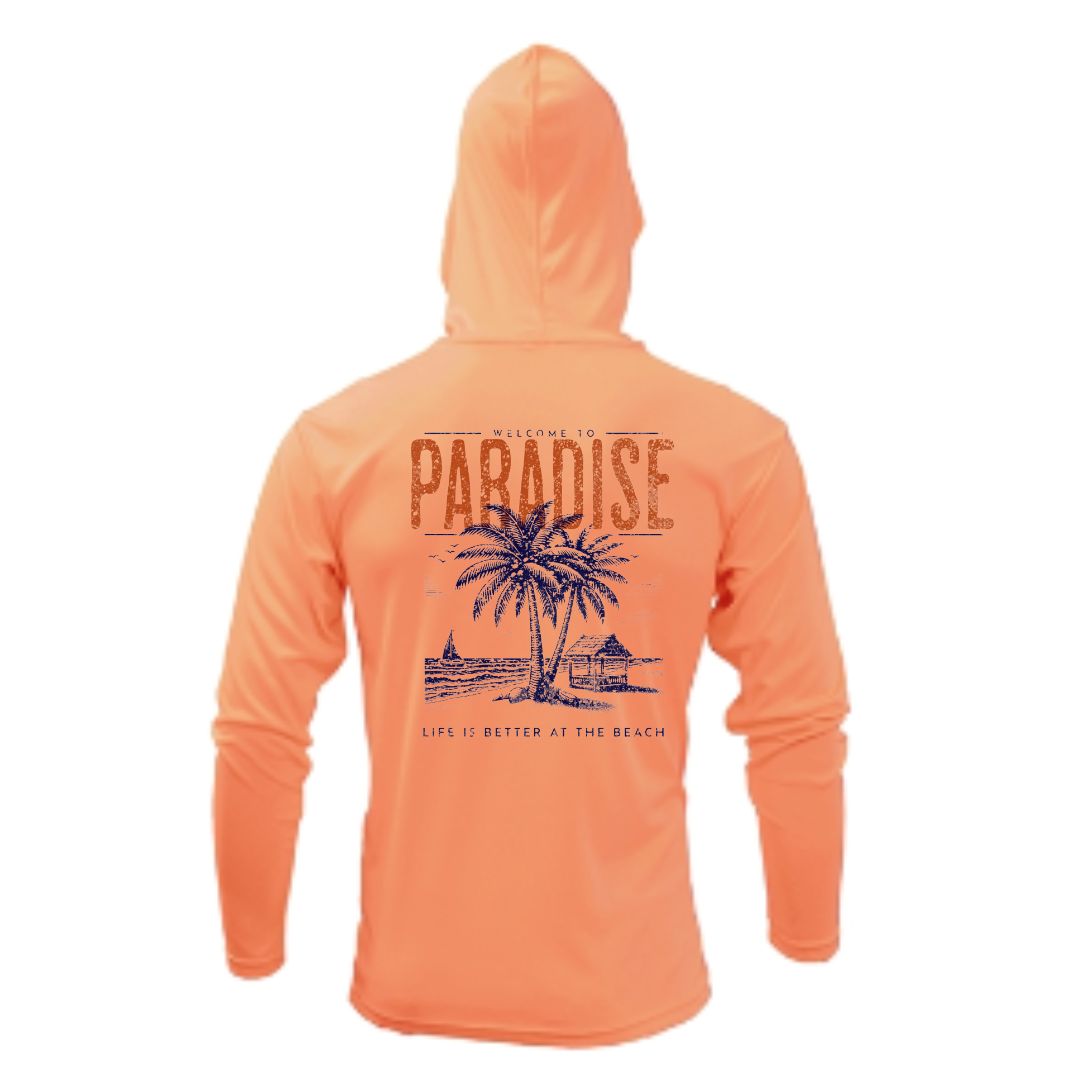 Paradise Better at the Beach Sun Shirt - No Location or Custom Location