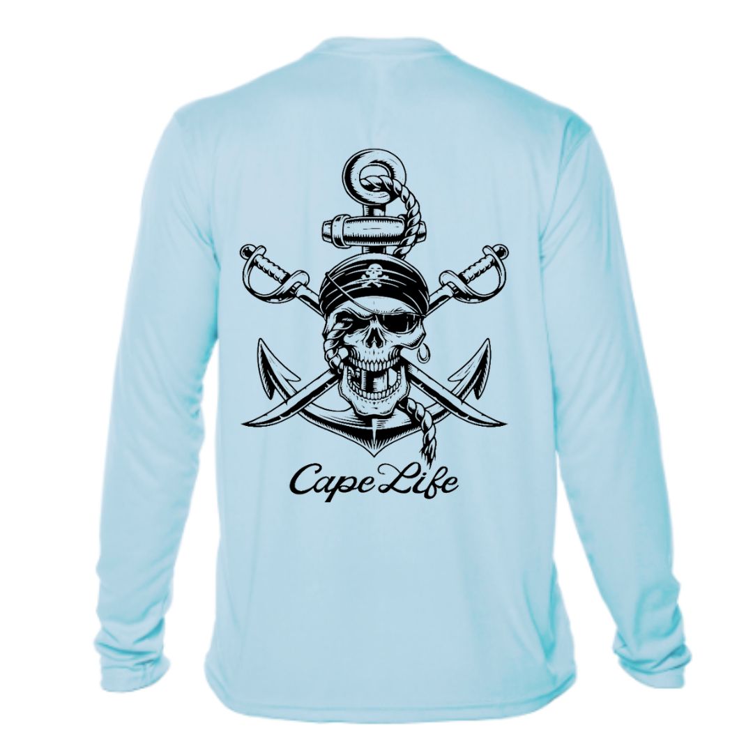 Pirate Anchor Sun Shirt - UPF50 Sun Protection Graphic Tee