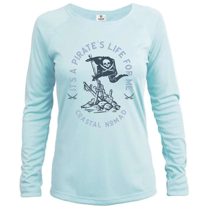 Pirate's Life Sun Shirt - Women UPF50 Sun Protection Graphic Tee